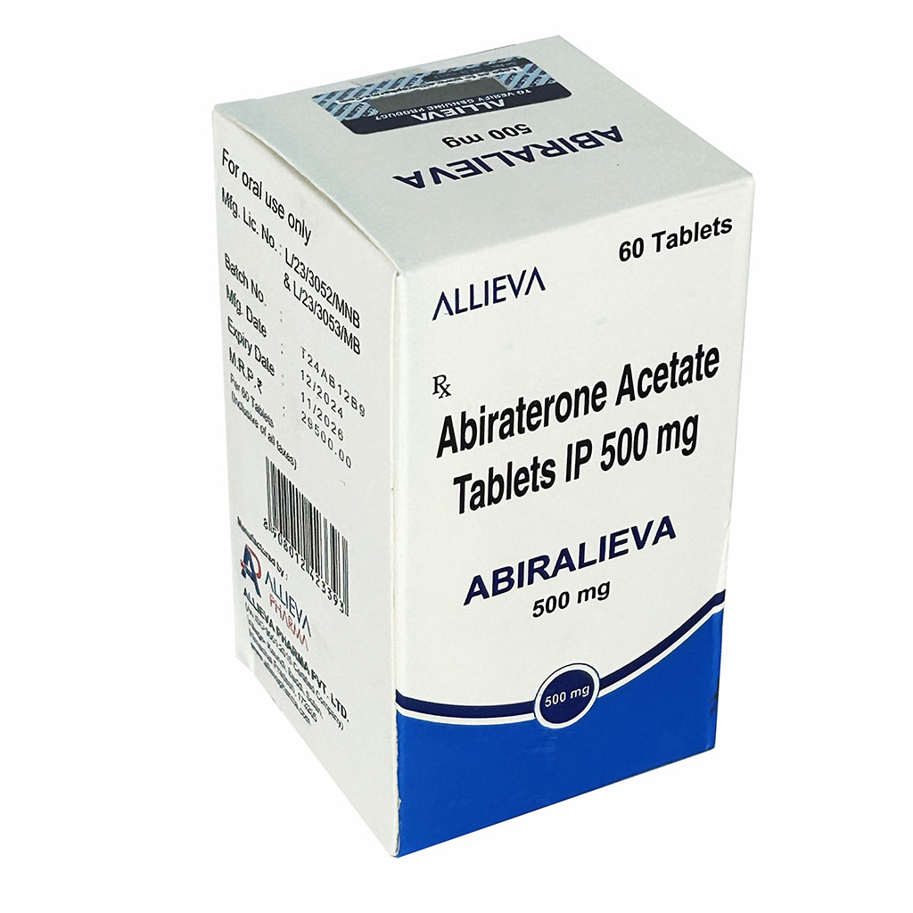 Abiraterone Acetate Tablets IP 500mg