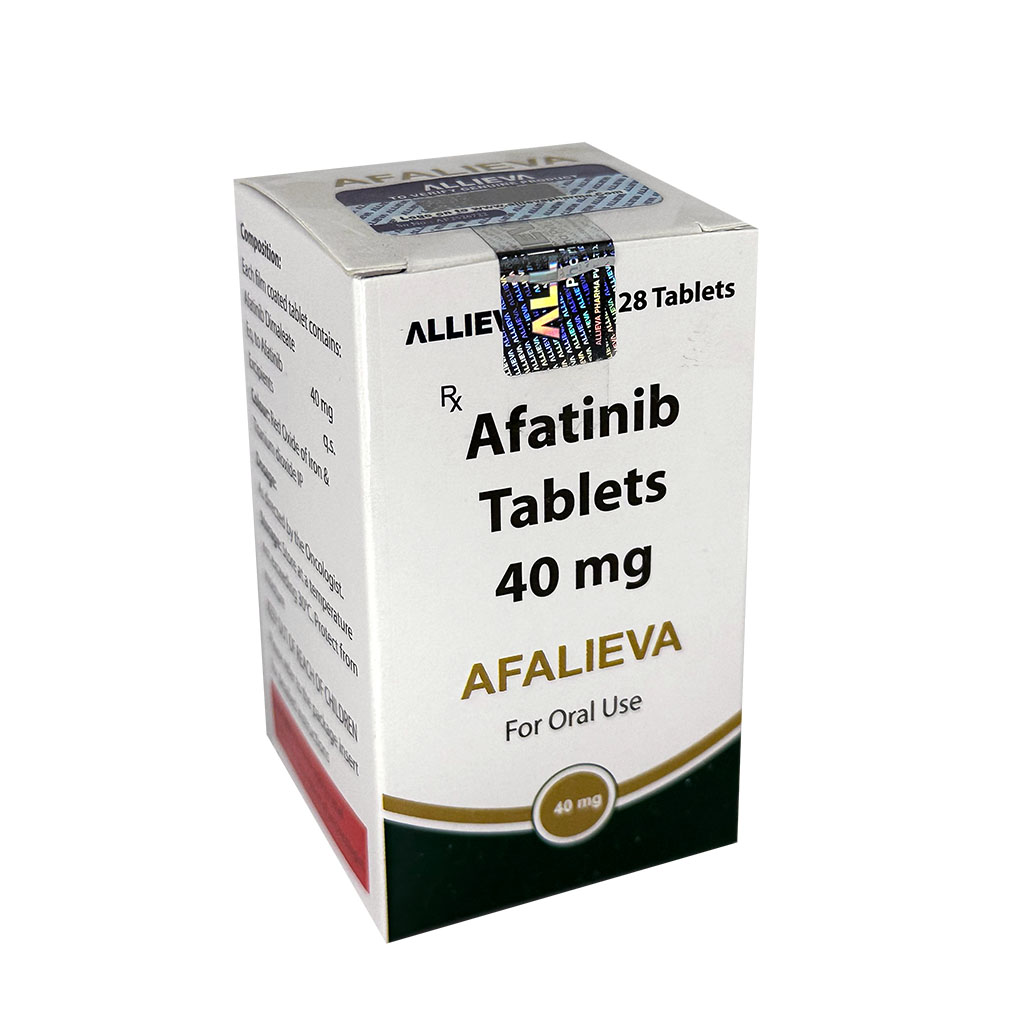 AFALIEVA 40MG Afatinib Tablets IP 40mg by Allieva Pharma Private Limited