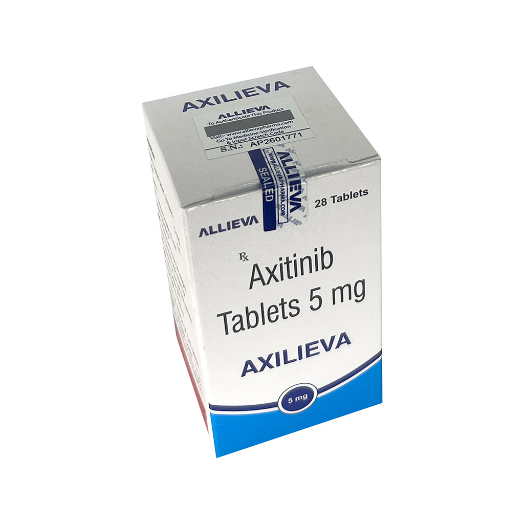 AXILIEVA 5MG Axitinib Tablets 5 mg by Allieva Pharma Private Limited