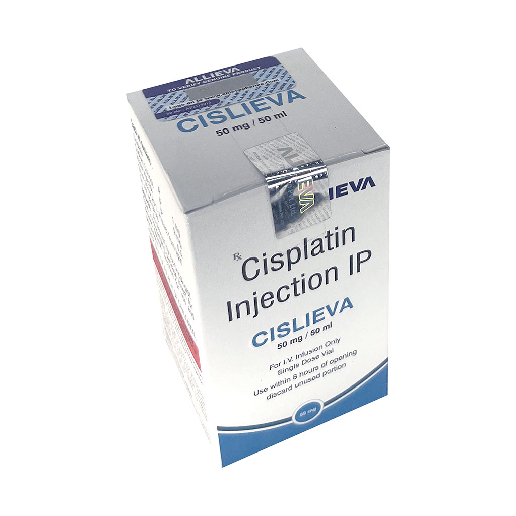 CISLIEVA 50MG Cisplatin Injection IP 50mg by Allieva Pharma Private Limited