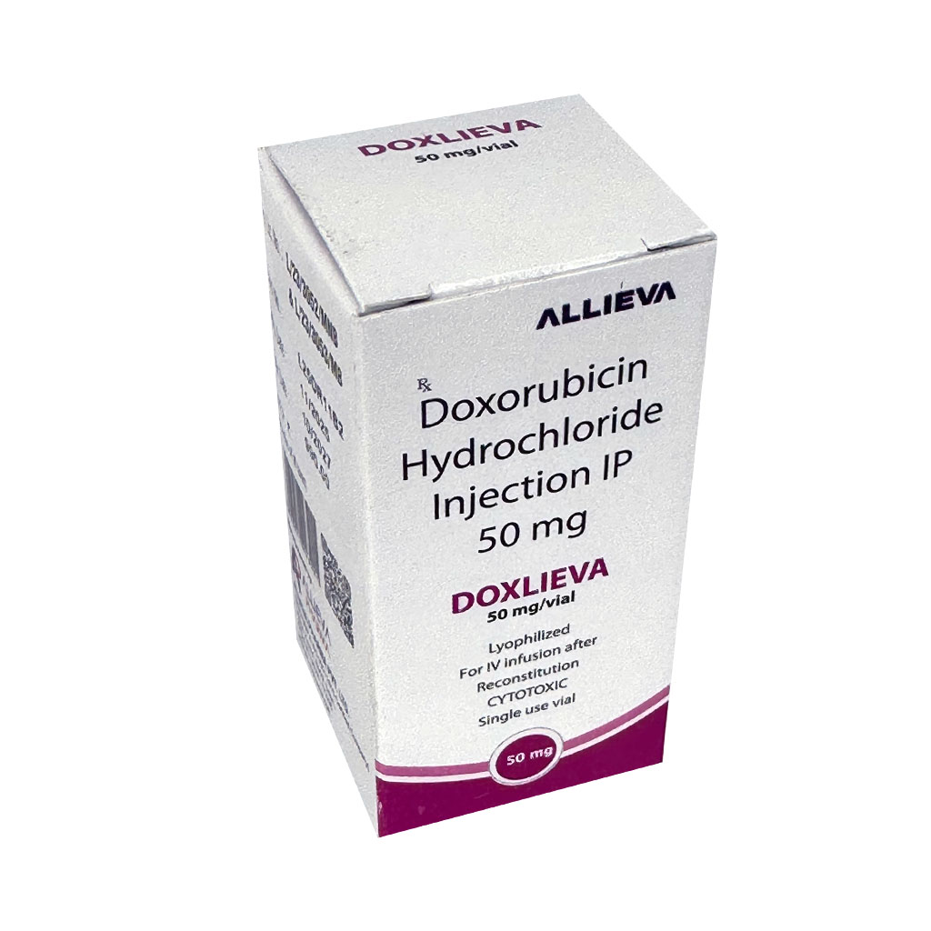 Doxorubicin Hydrochloride iInjection IP 50mg