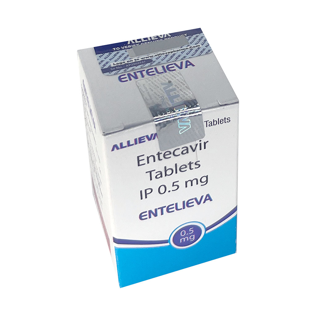 ENTELIEVA 0.5MG Entecavir 0.5mg by Allieva Pharma Private Limited