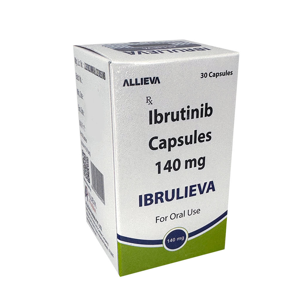 IBRULIEVA 140MG Ibrutinib Capsules 140mg by Allieva Pharma Private Limited