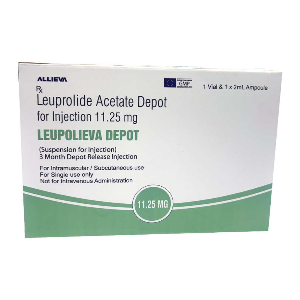 LEUPOLIEVA DEPOT 11.25 MG Leuprolide Acetate Depot for Injection 11.25 mg by Allieva Pharma Private Limited