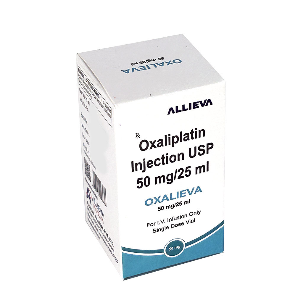 OXALIEVA 50MG Oxaliplatin Injection USP 50mg by Allieva Pharma Private Limited