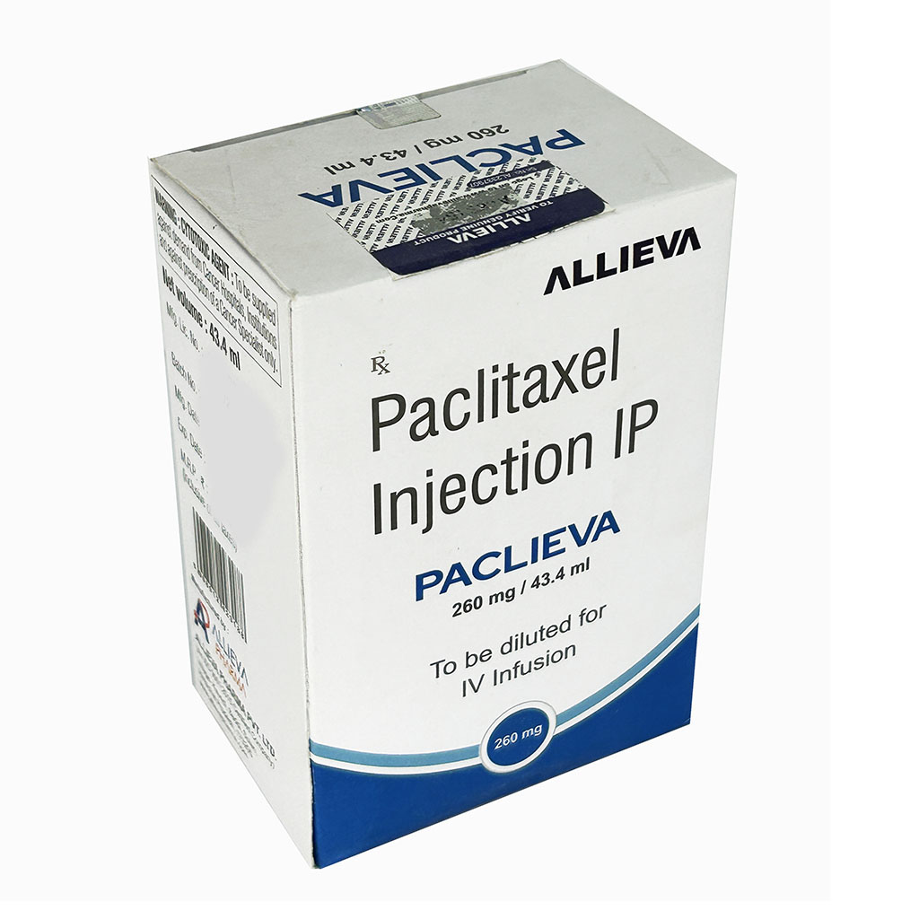 PACLIEVA 260MG Paclitaxel Injection 260mg by Allieva Pharma Private Limited