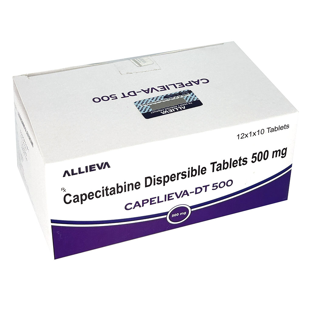 CAPELIEVA-DT 500MG Capecitabine Dispersible Tablets 500mg by CAPELIEVA-DT 500MG