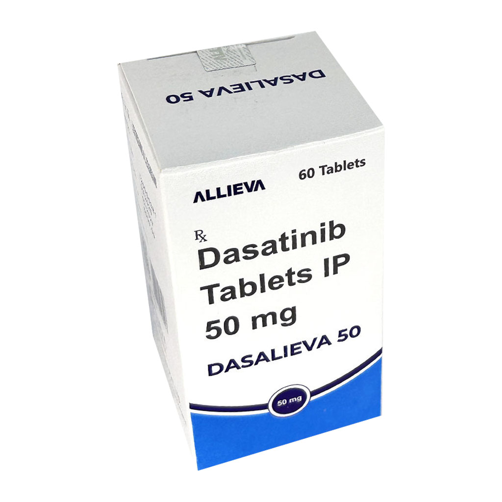 DASALIEVA 50MG Dasatinib Tablet IP 50mg by Allieva Pharma Private Limited