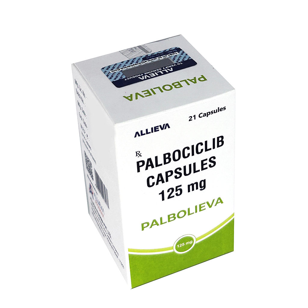 PALBOLIEVA 125MG Palbociclib Capsules 125mg by Allieva Pharma Private Limited