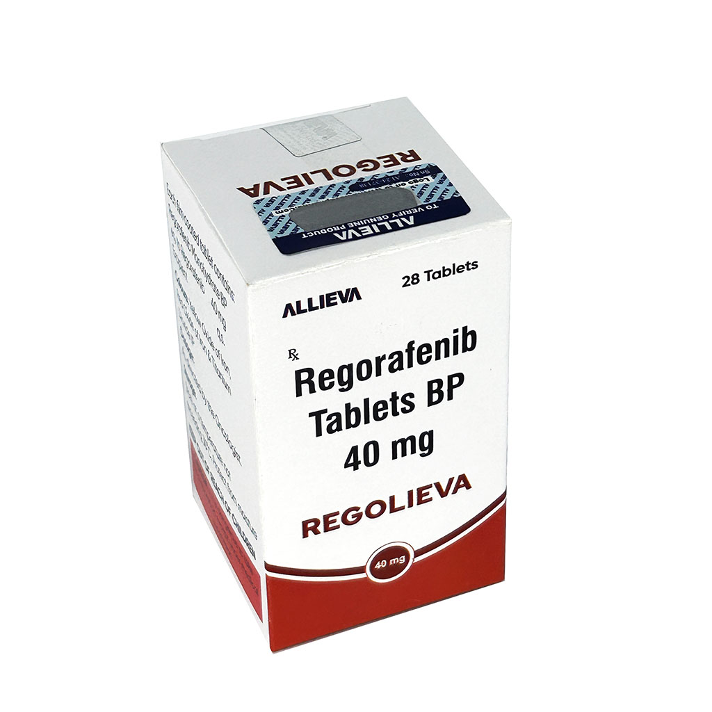 REGOLIEVA 40MG Regorafenib Tablet BP 40mg by Allieva Pharma Private Limited